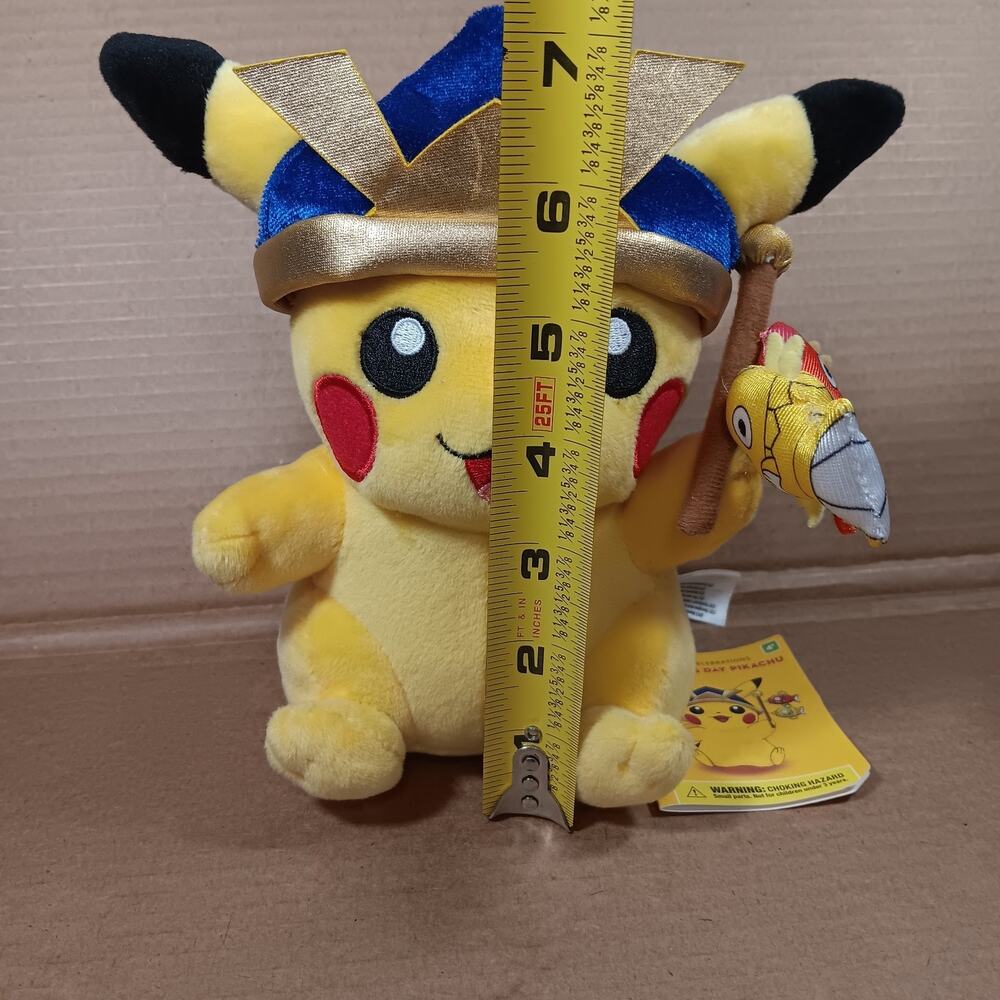 Pokémon Center Monthly Pikachu May 2015 Plush Toy Magikarp Koiking Japan New - Picture 5 of 10